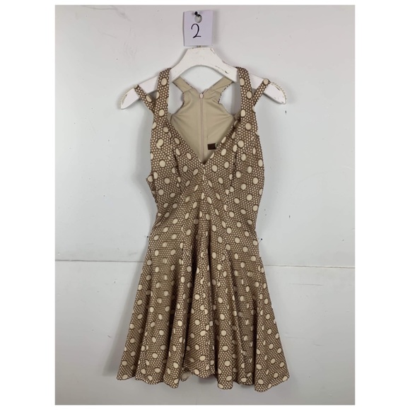 Eva Franco Dresses & Skirts - Anthropologie Eva Franco Latte Brown Mini Flirty Sleeveless Dress
